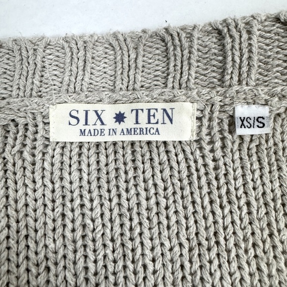 Six Ten Knit Open Sweater - Picture 8 of 14